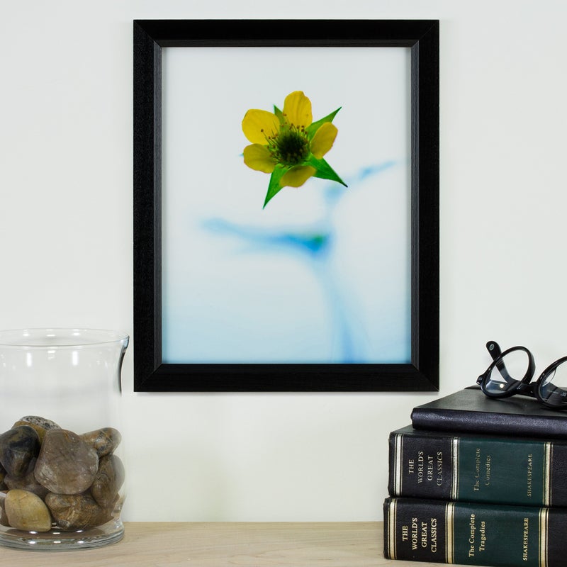 Craig Frames 7171610BKC1720AAC 0.825-Inch Wide Picture/Poster Frame in Wood Grain Finish, 17 by 20-Inch, Solid Black - Image 2